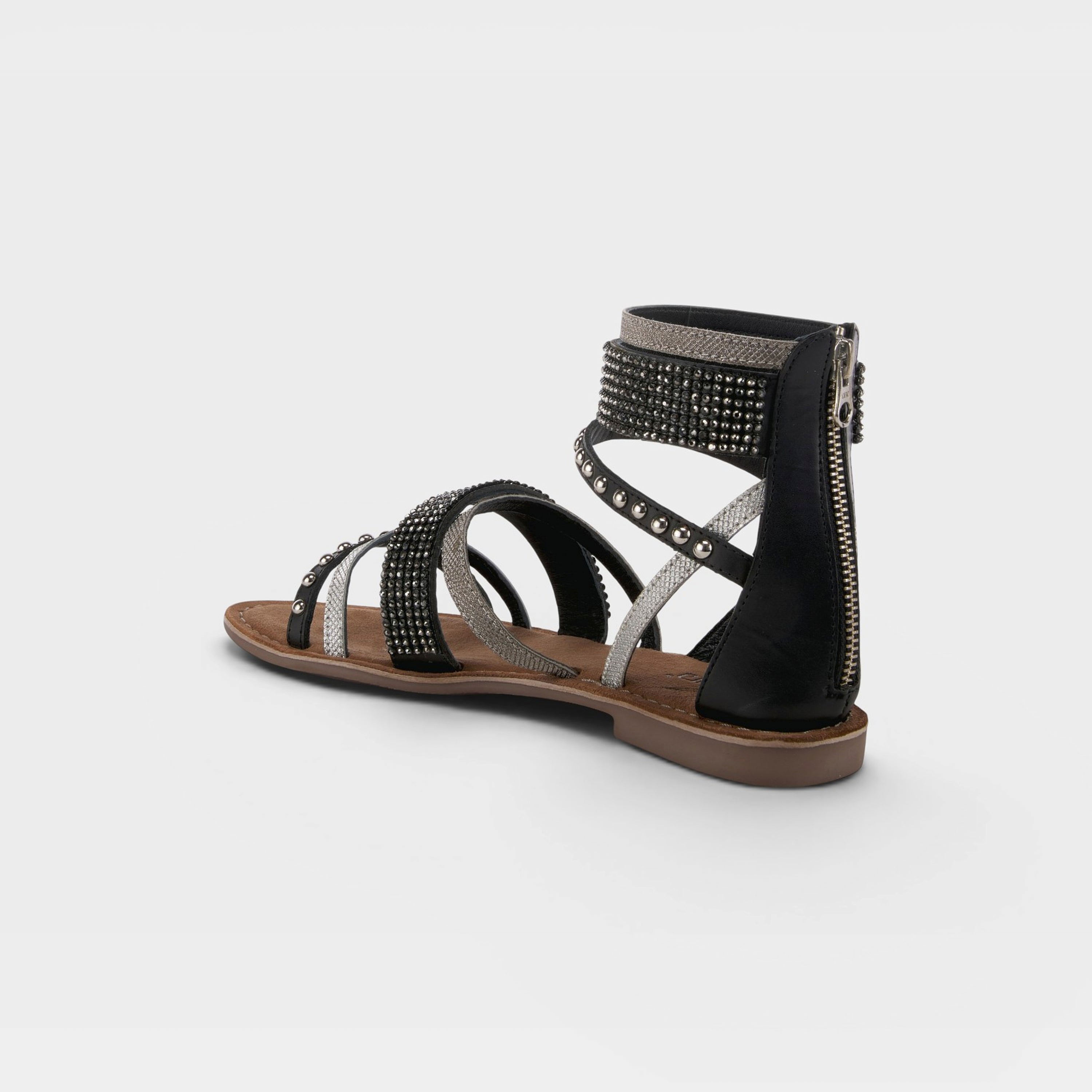 Azura Belalia Black Multi Sandal