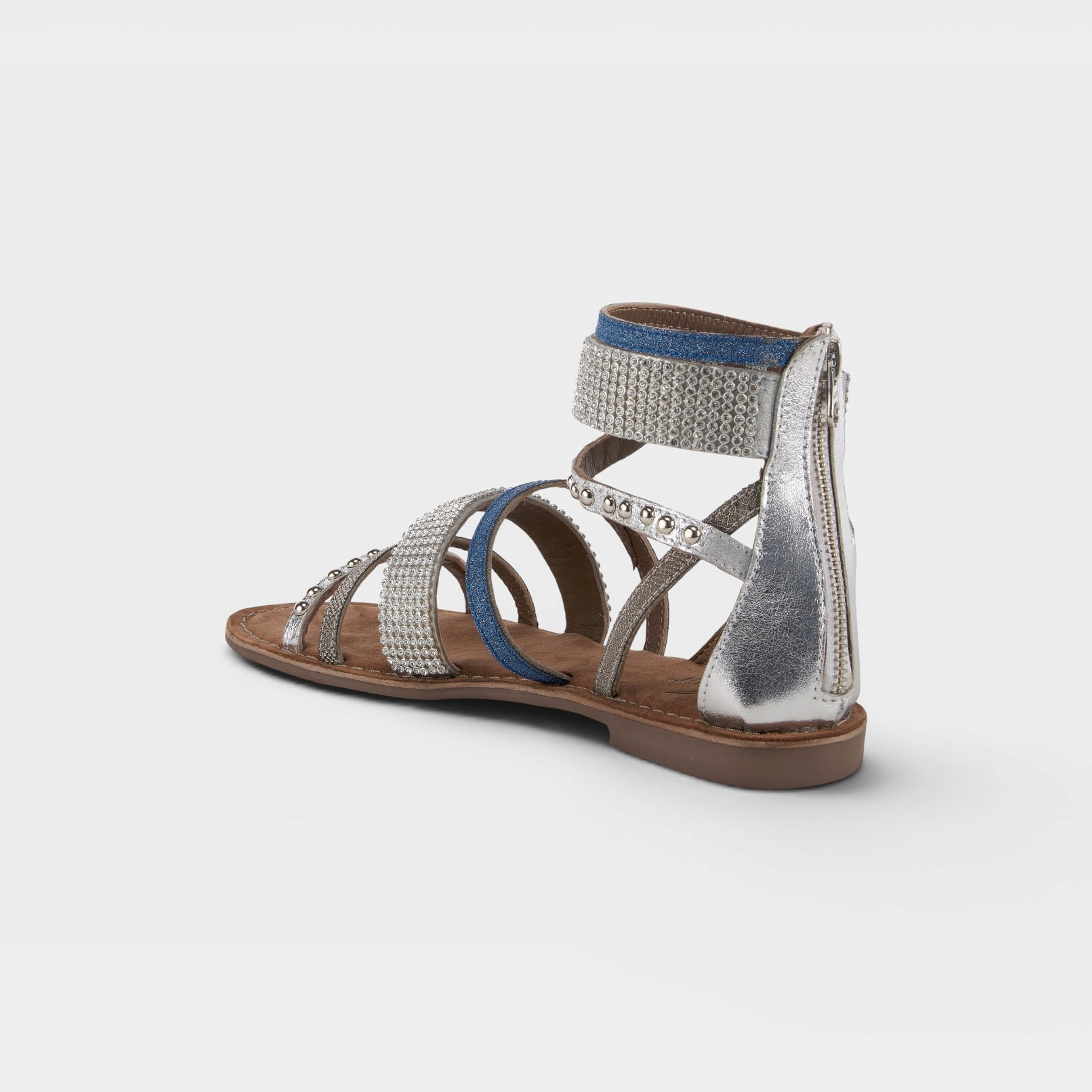 Azura Belalia Silver Multi Sandal