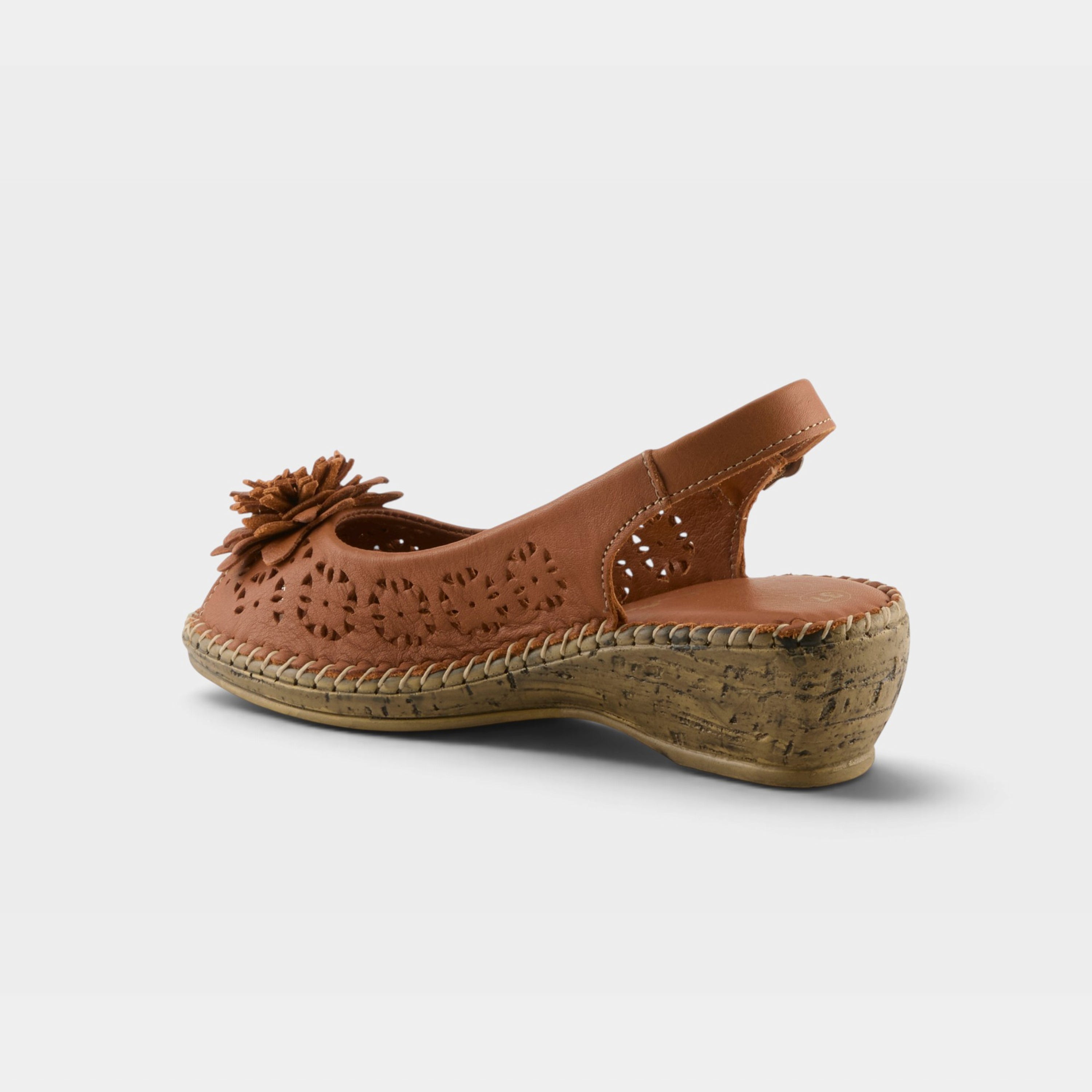 Spring Step Belford Camel Sandal