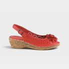 Spring Step Belford Red Sandal