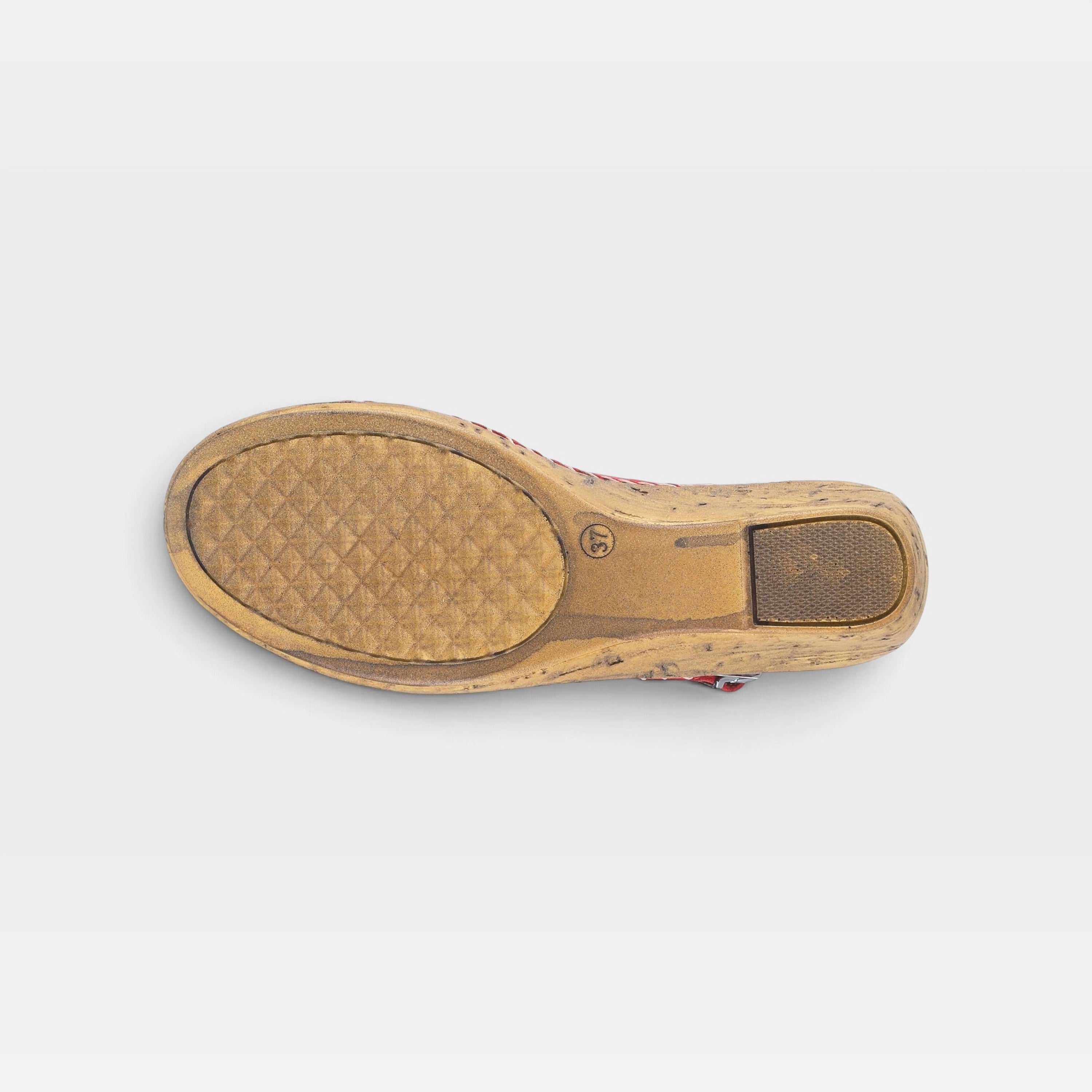 Spring Step Belford Red Sandal