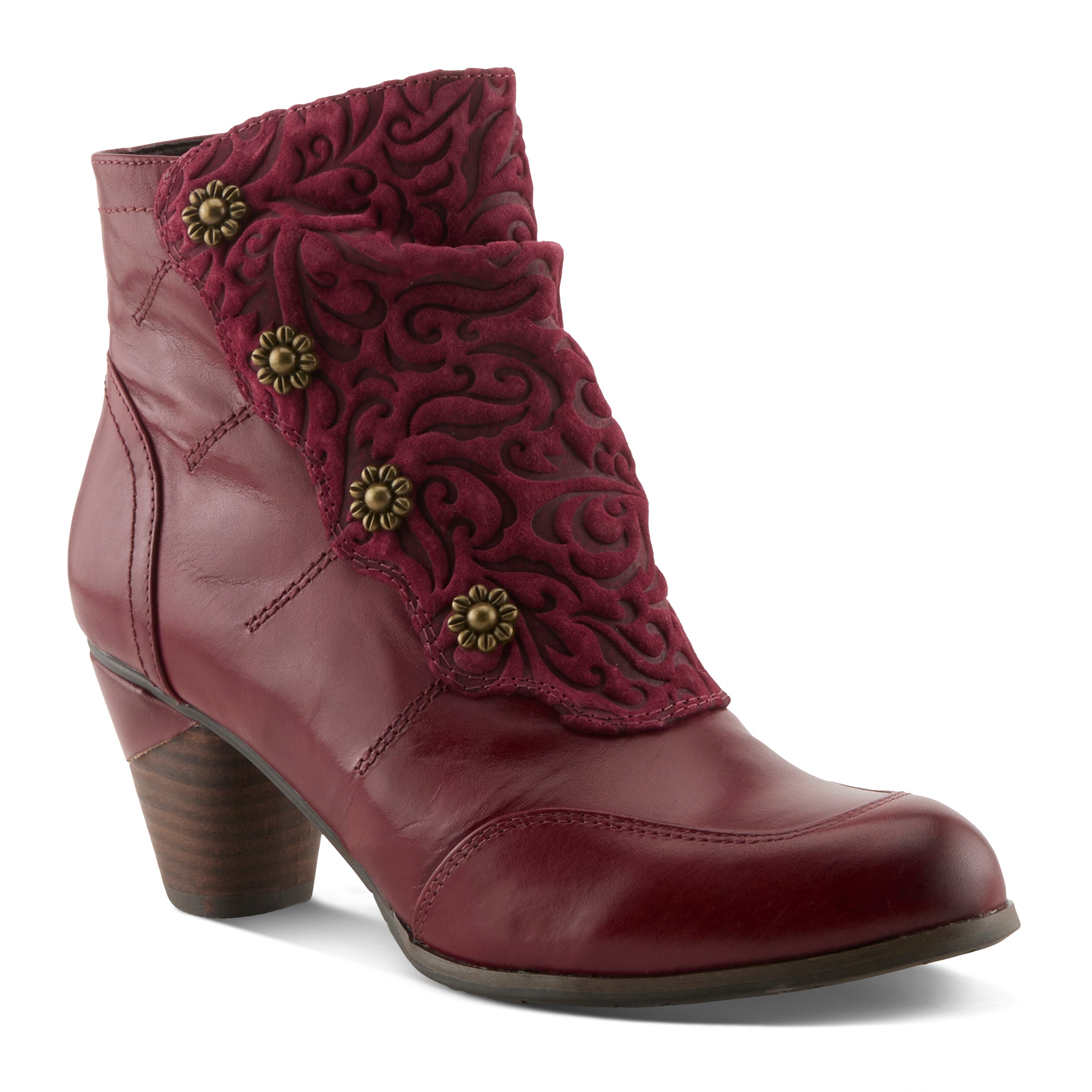 L'artiste Belgard Leather Boots for Women - Spring Step Shoes
