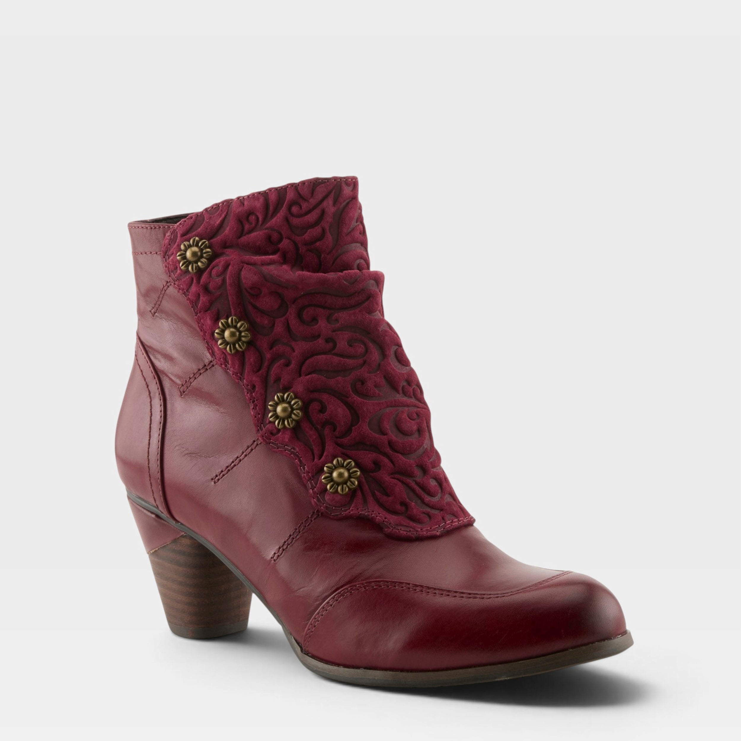 L'artiste Belgard Leather Boots for Women - Spring Step Shoes