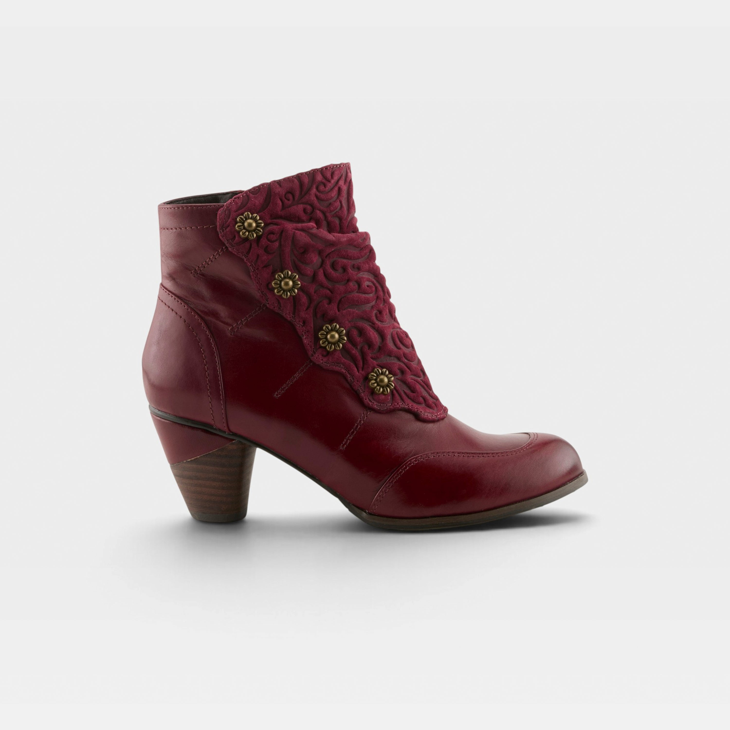 L'Artiste Belgard boots in Bordeaux, hero view