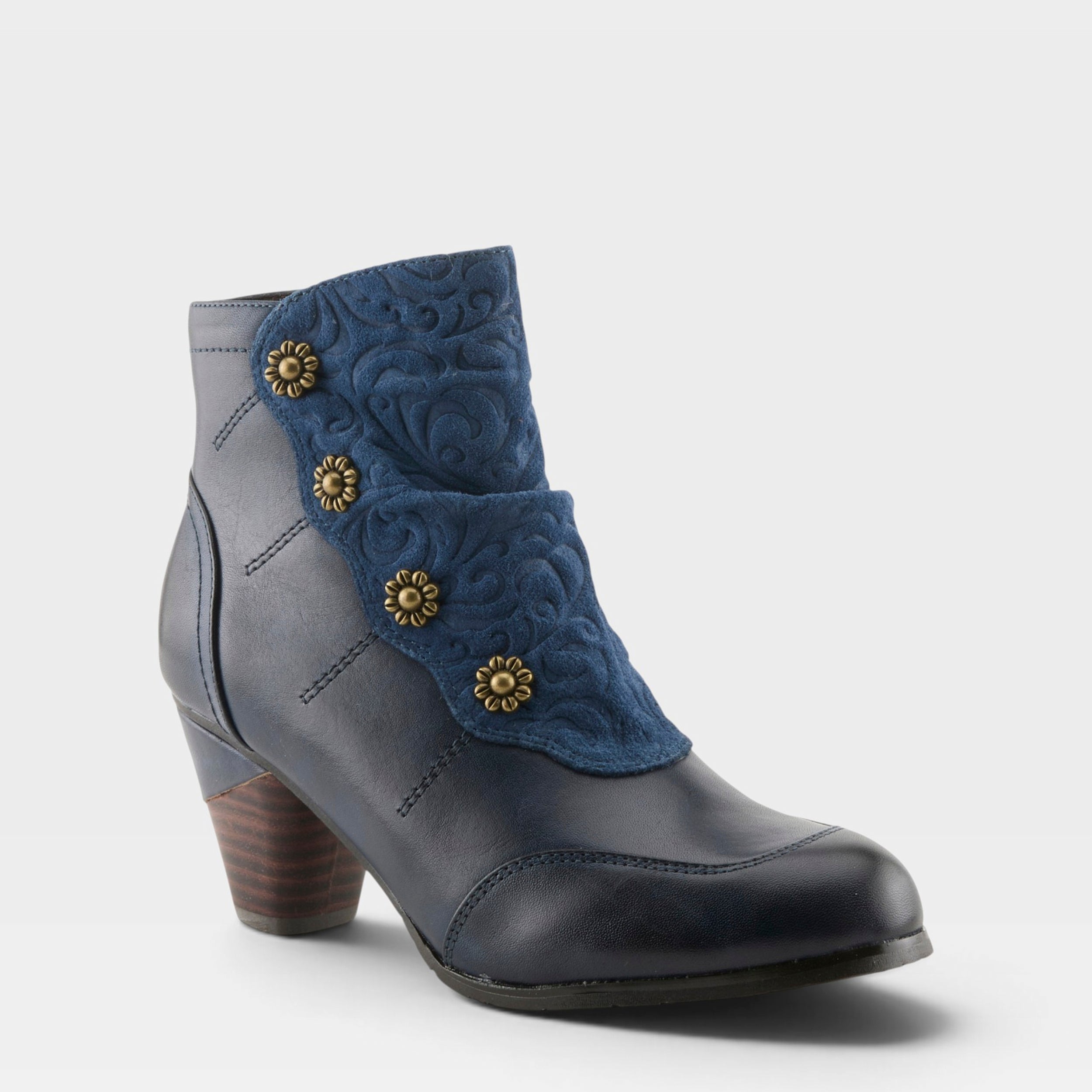 NOVEMBER ARTISTE 157 19-20 + ソールガード付き L'artiste Belgard Leather Boots for Women - Spring Step Shoes
