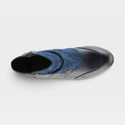 L'Artiste Belgard boots in Navy, top view