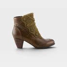 L'Artiste Belgard boots in Olive, hero view