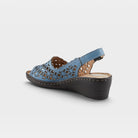 Spring Step Belizana Blue Sandal