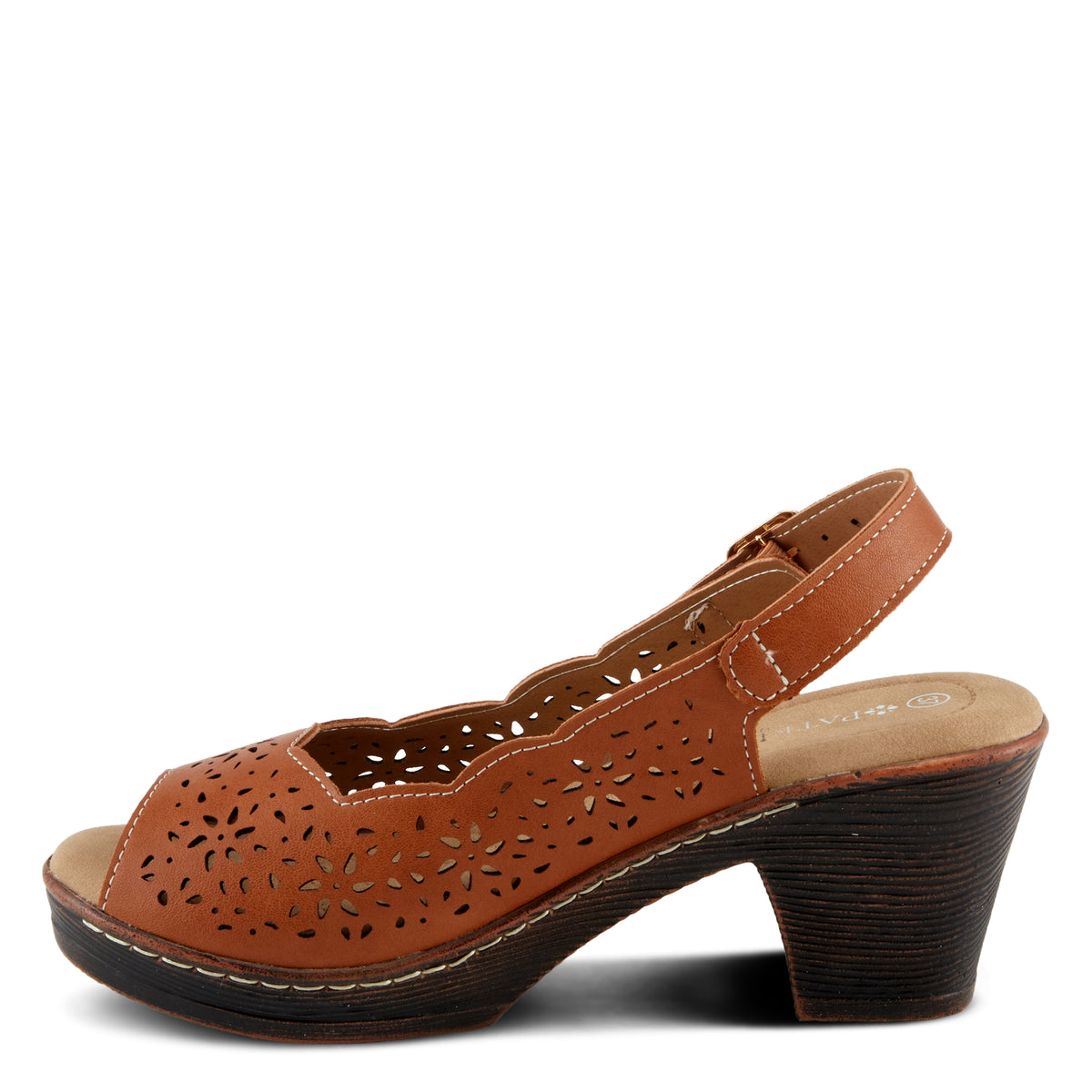 Patrizia PATRIZIA BELLAGIA SANDALS sandal in tan with stylish fashion design