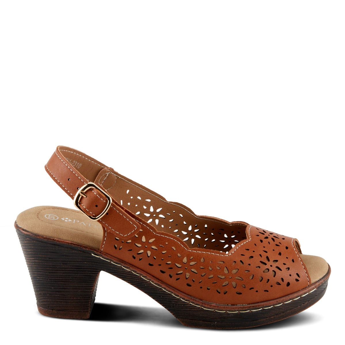 Patrizia PATRIZIA BELLAGIA SANDALS sandal in tan with stylish fashion design