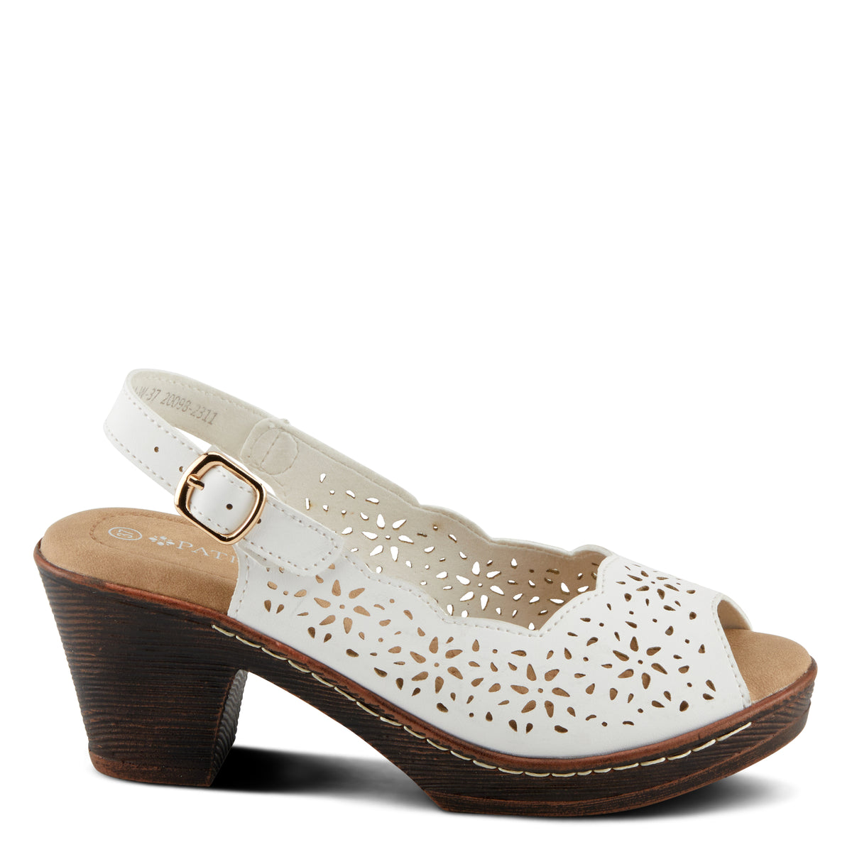 Patrizia PATRIZIA BELLAGIA SANDALS sandal in white with stylish fashion design