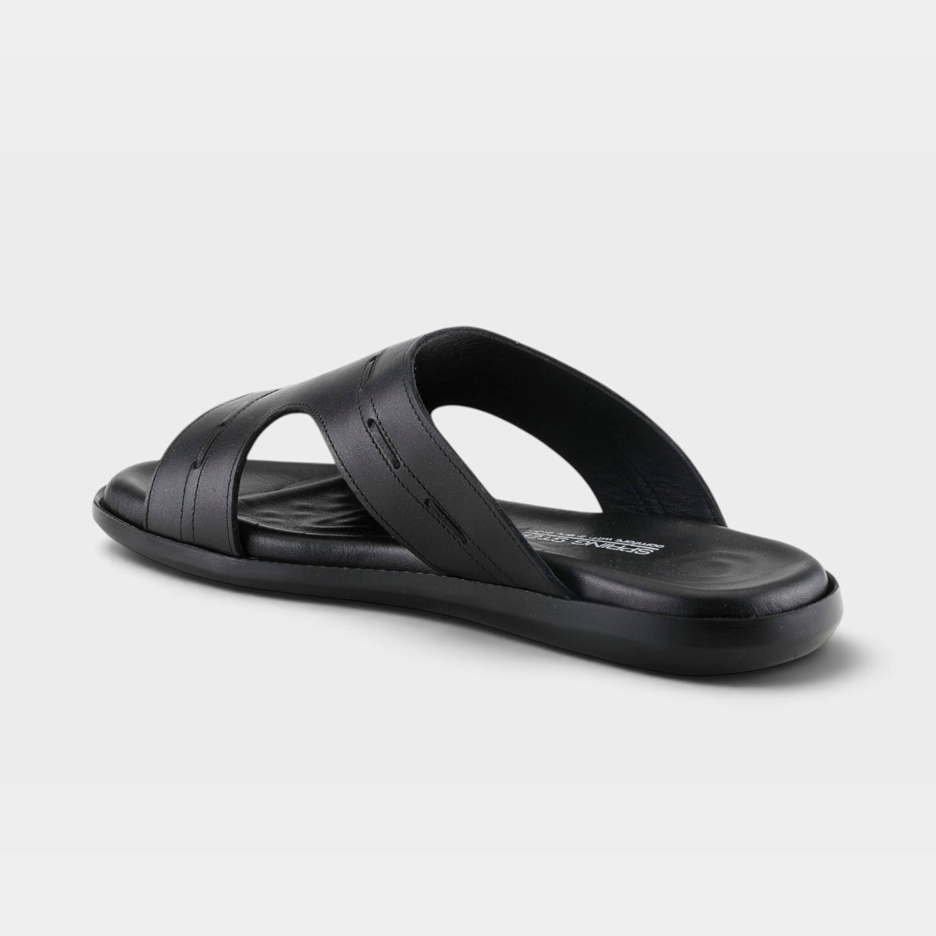 Spring Step Men Benn Black Sandal