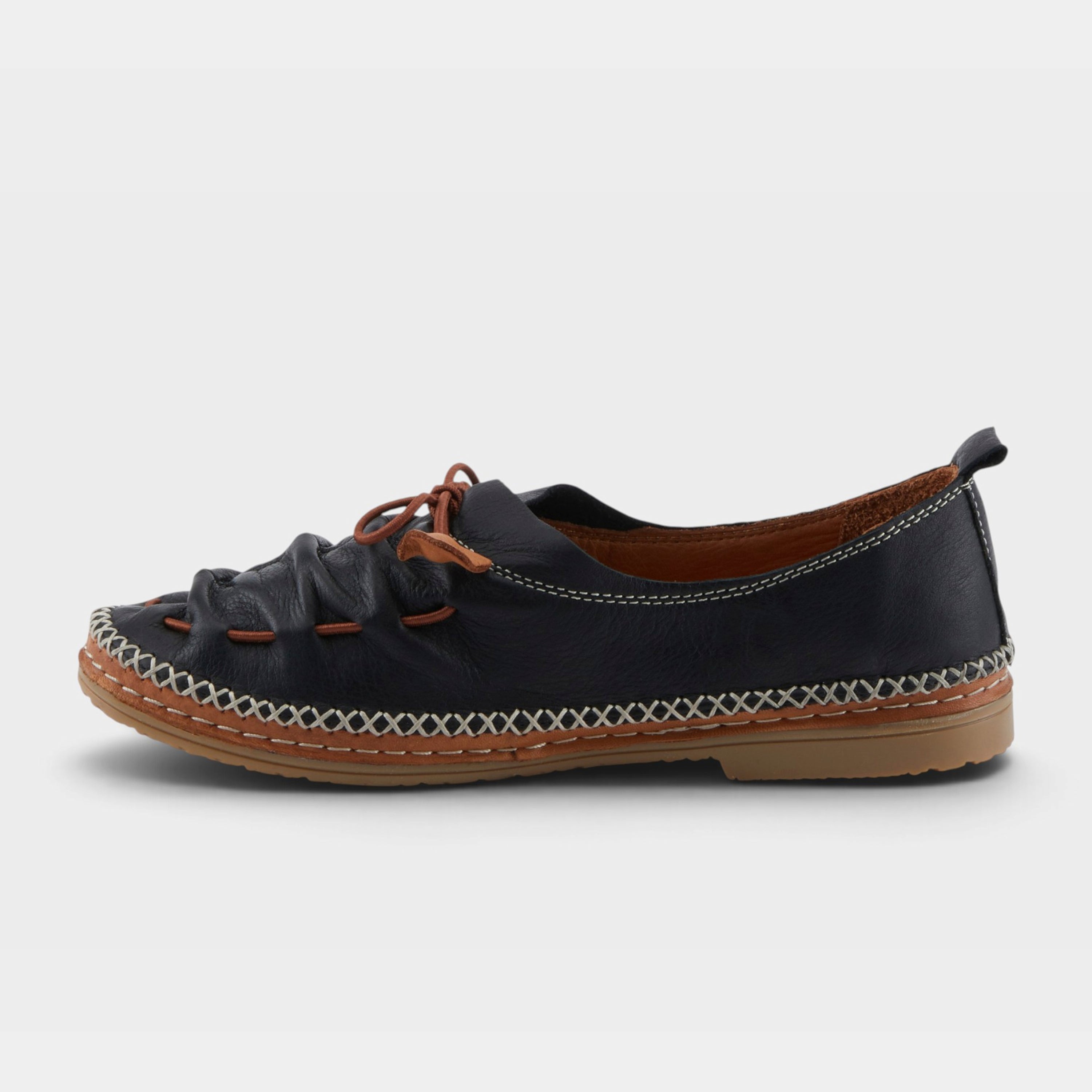 Spring Step Berna Black Shoe
