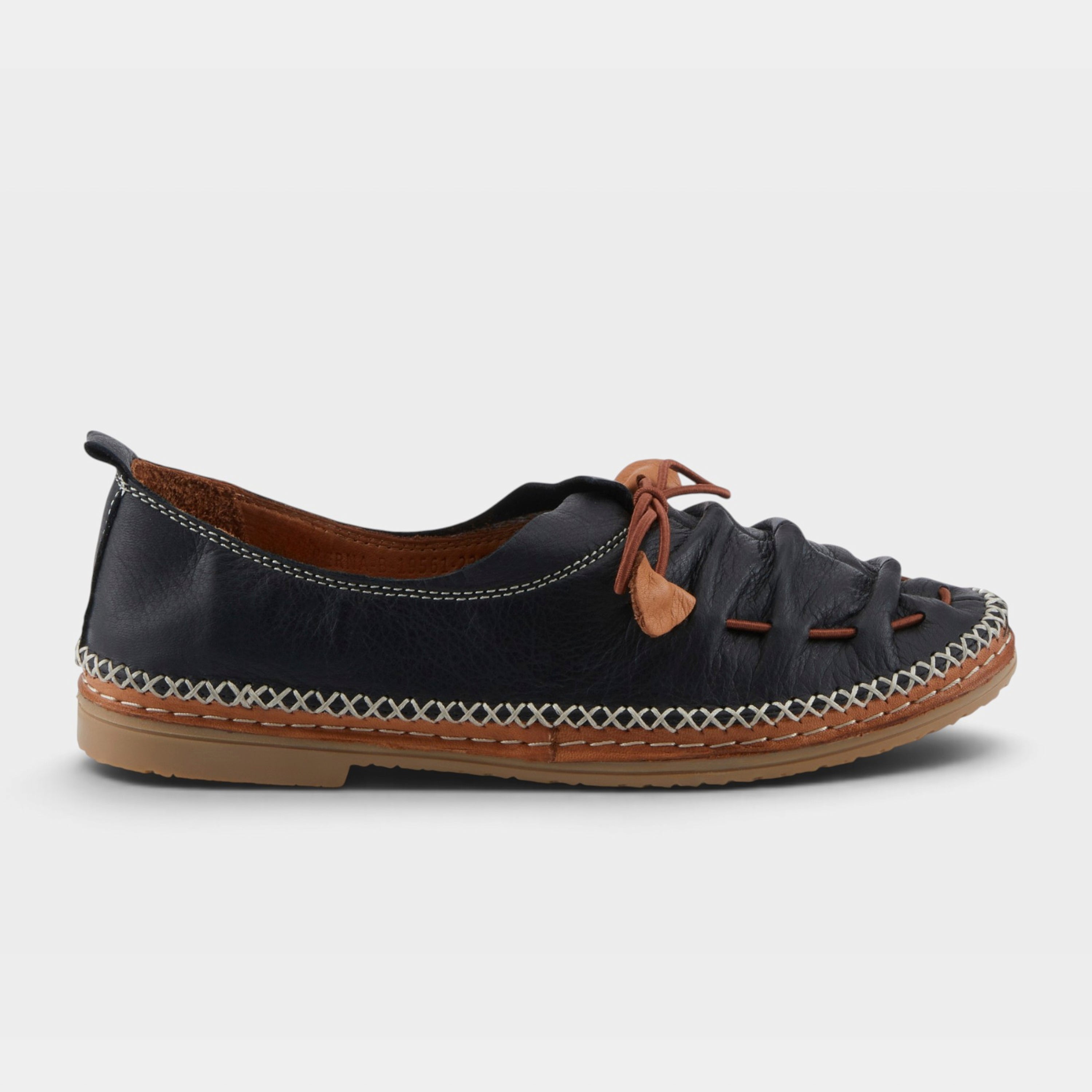 Spring Step Berna Black Shoe