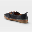 Spring Step Berna Black Shoe