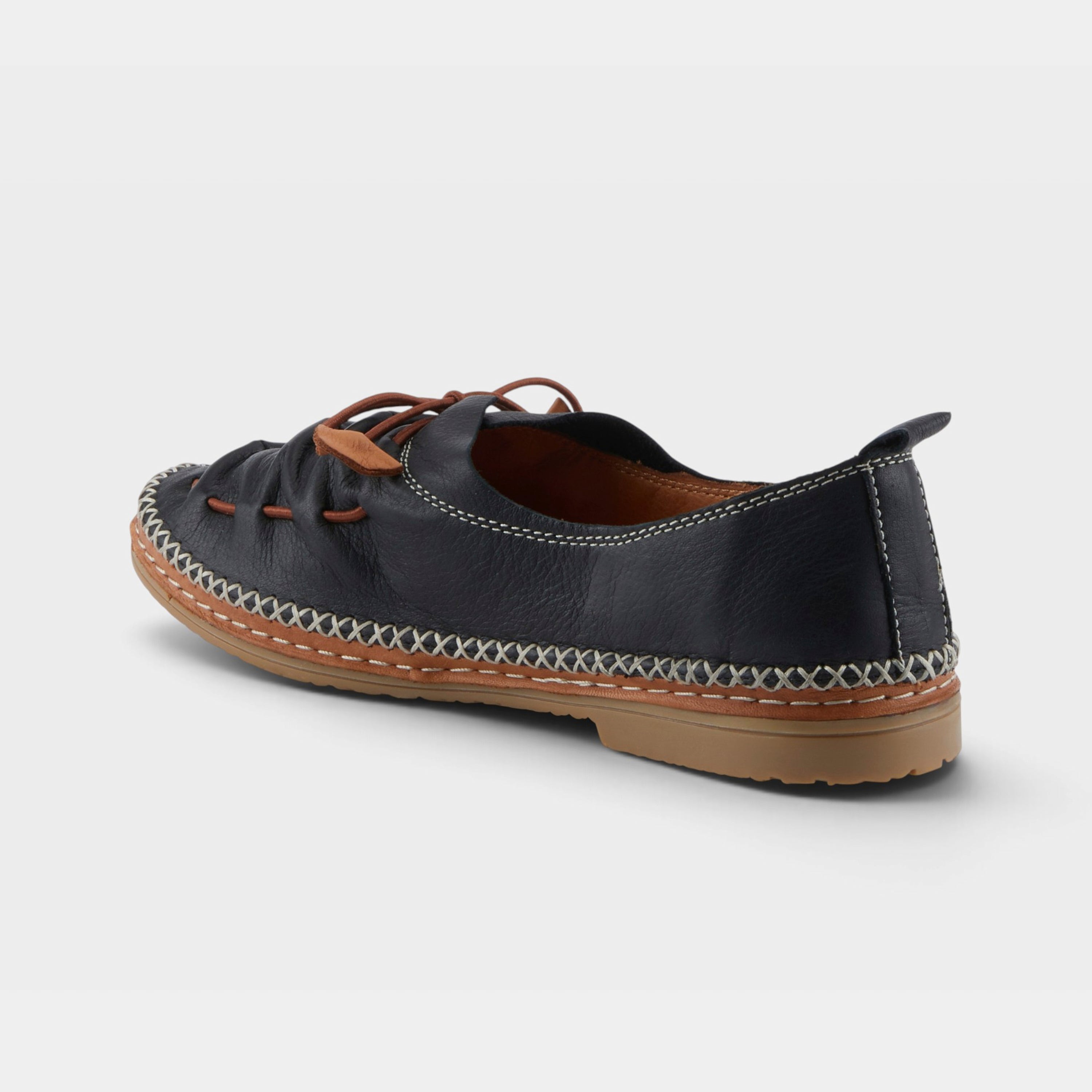 Spring Step Berna Black Shoe