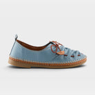 Spring Step Berna Blue Shoe