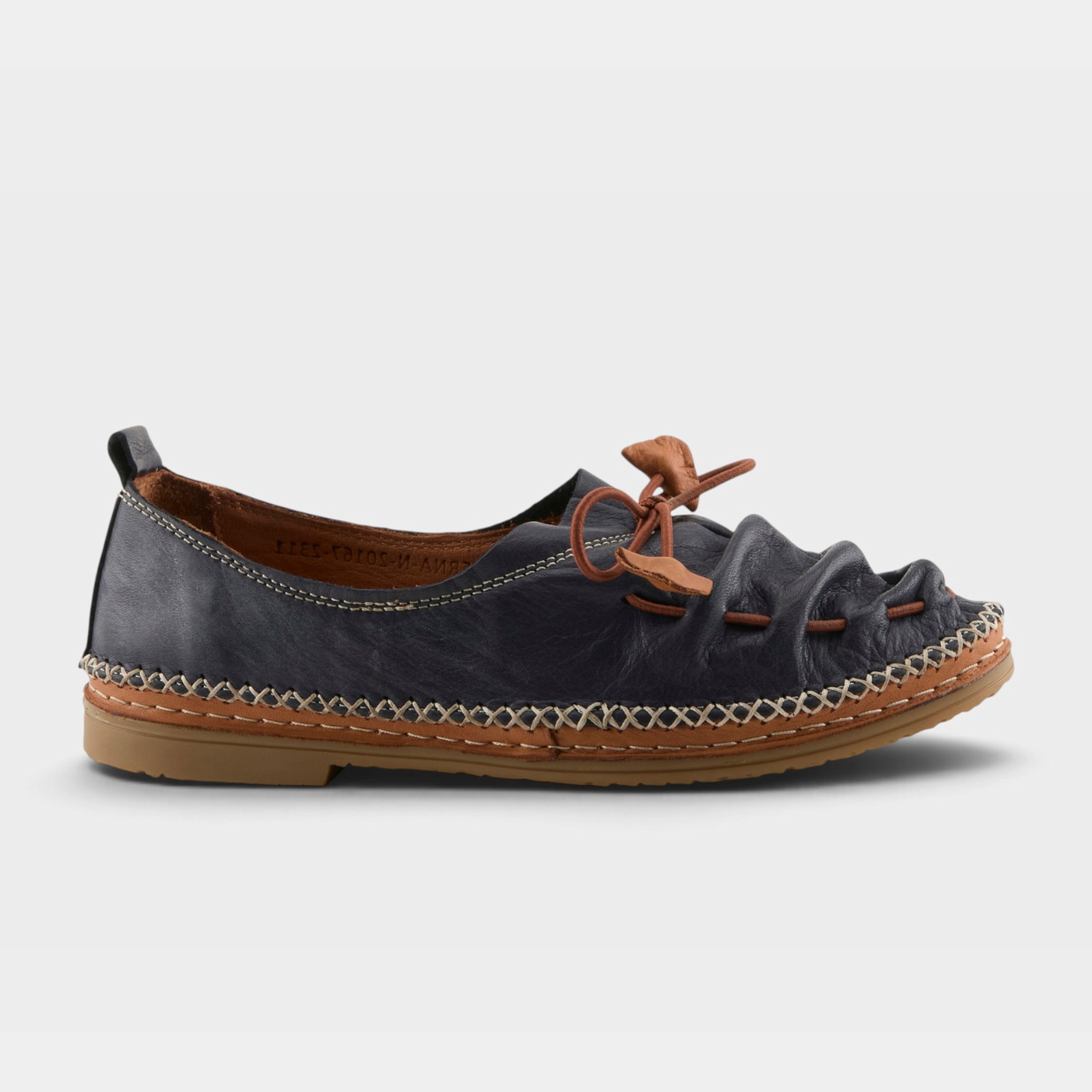 Spring Step Berna Navy Shoe