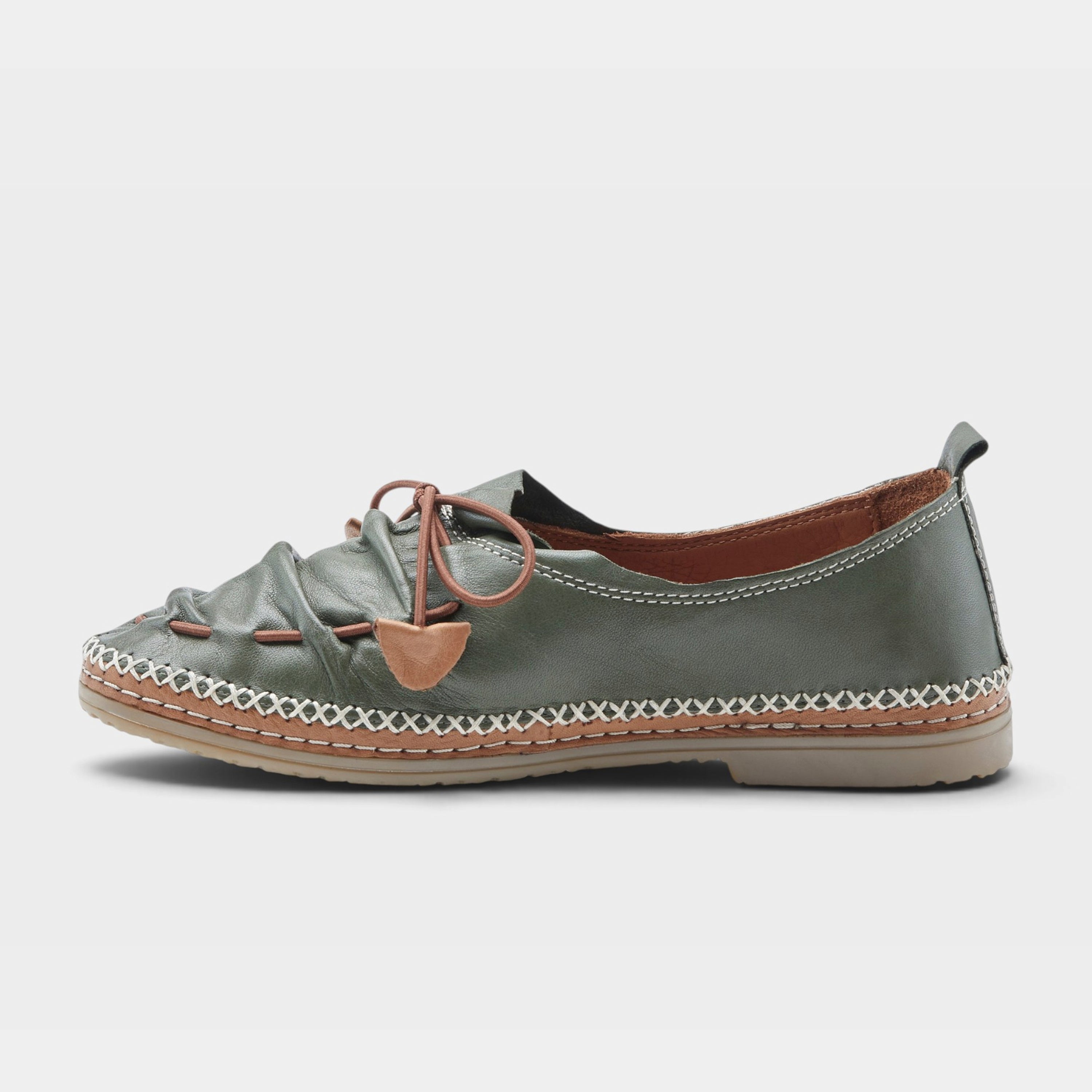 Spring Step Berna Olive Shoe