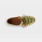 Spring Step Berna-Perf Green Slip-on Shoe