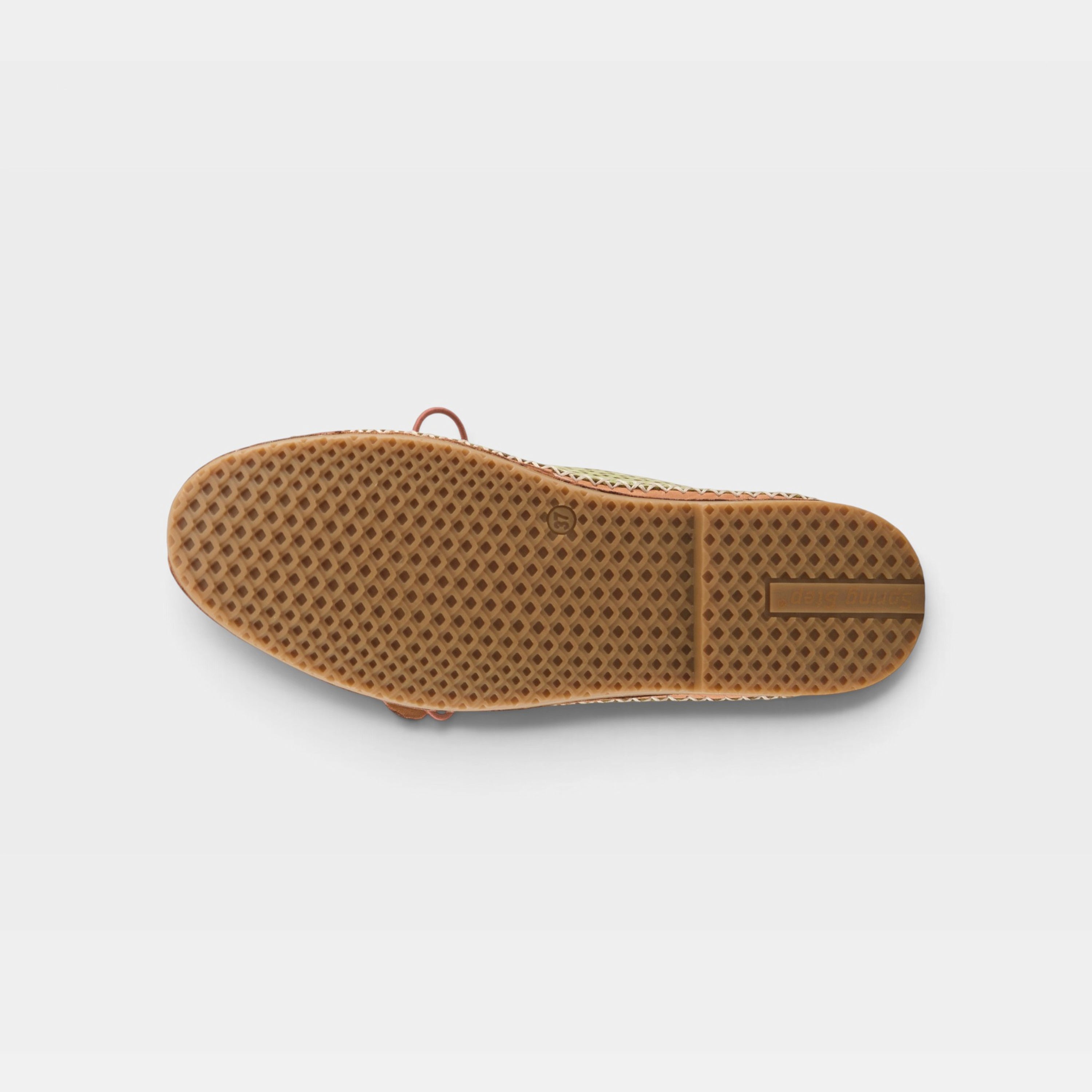 Spring Step Berna-Perf Green Slip-on Shoe