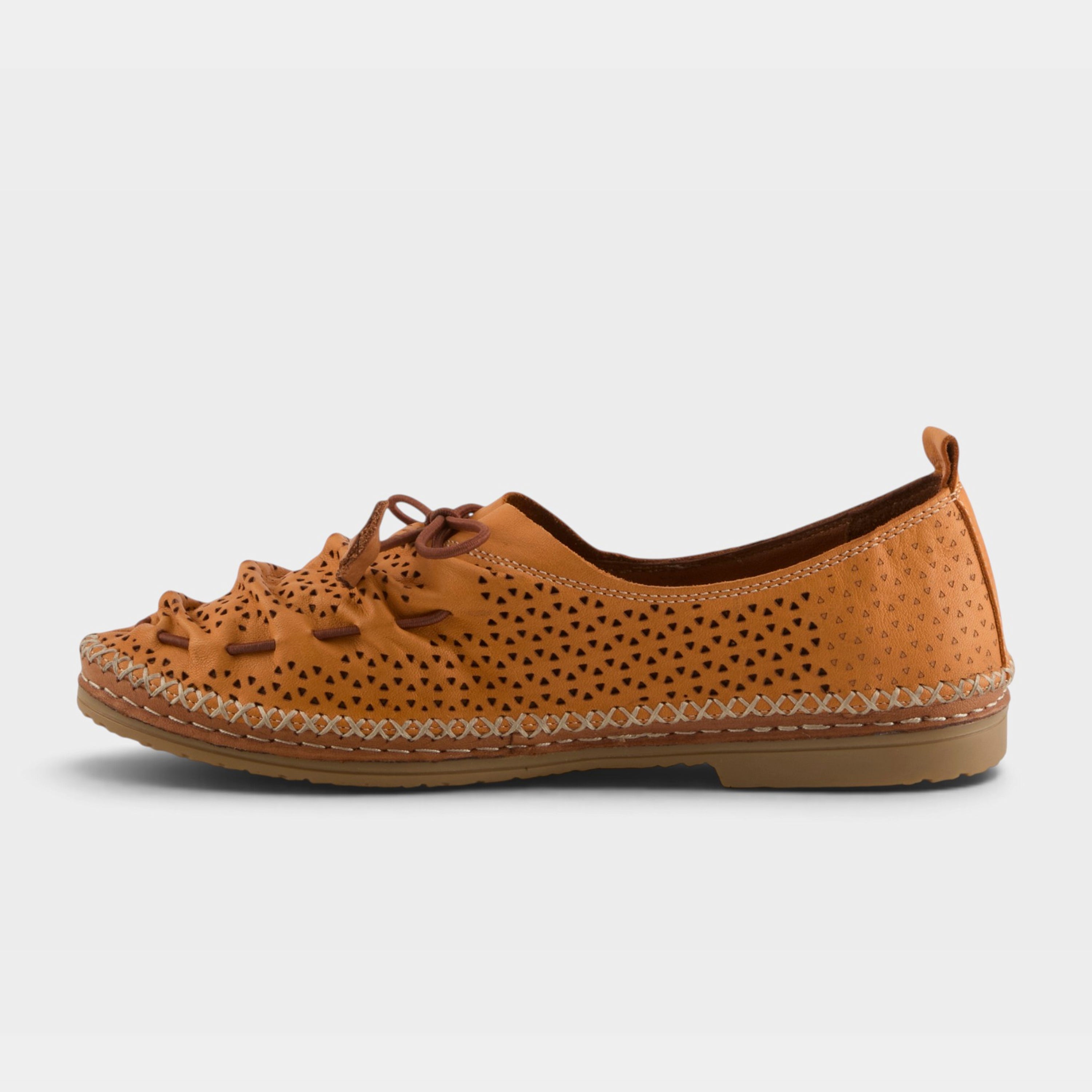 Spring Step Berna-Perf Orange Slip-on Shoe