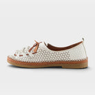 Spring Step Berna-Perf White Slip-on Shoe