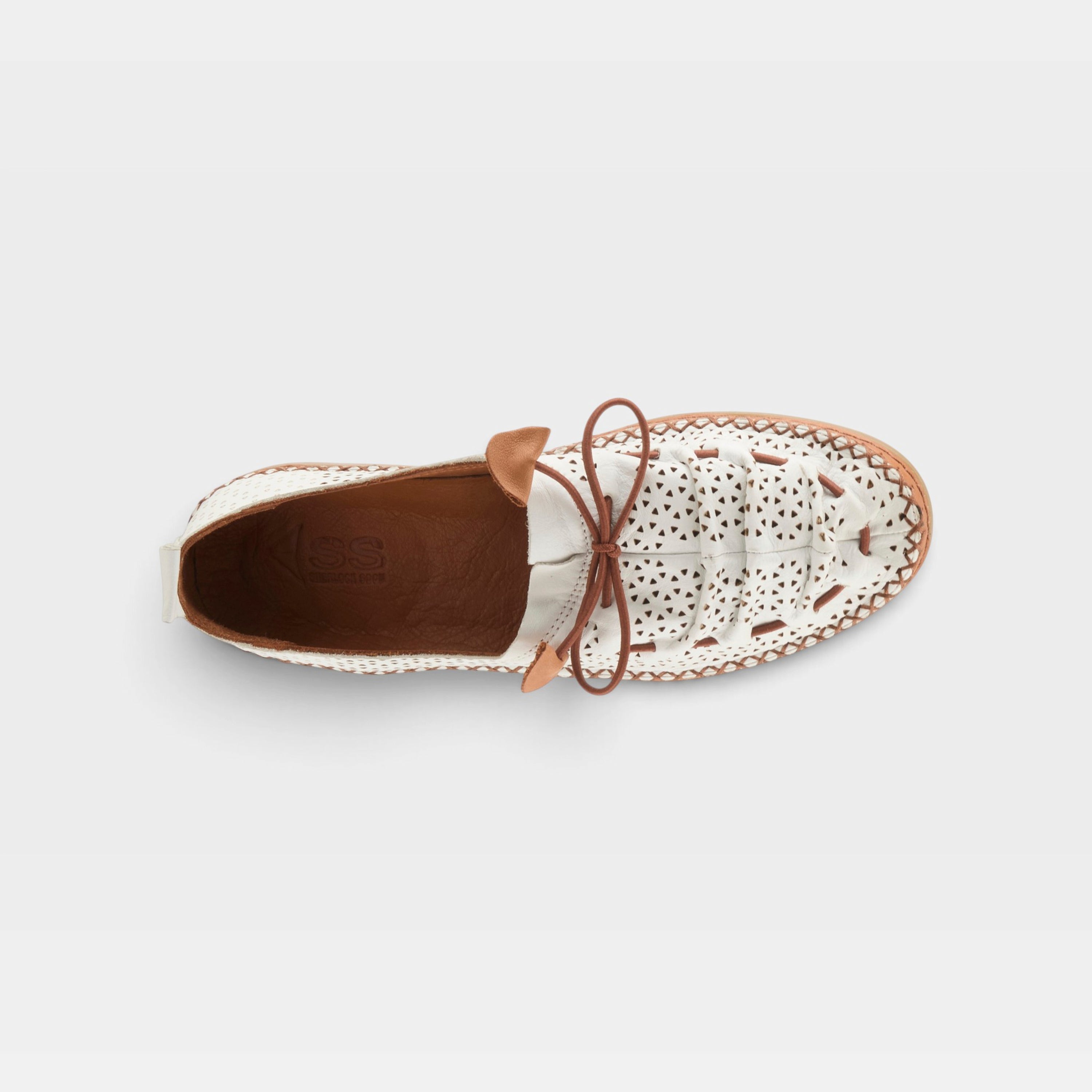 Spring Step Berna-Perf White Slip-on Shoe