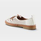 Spring Step Berna-Perf White Slip-on Shoe