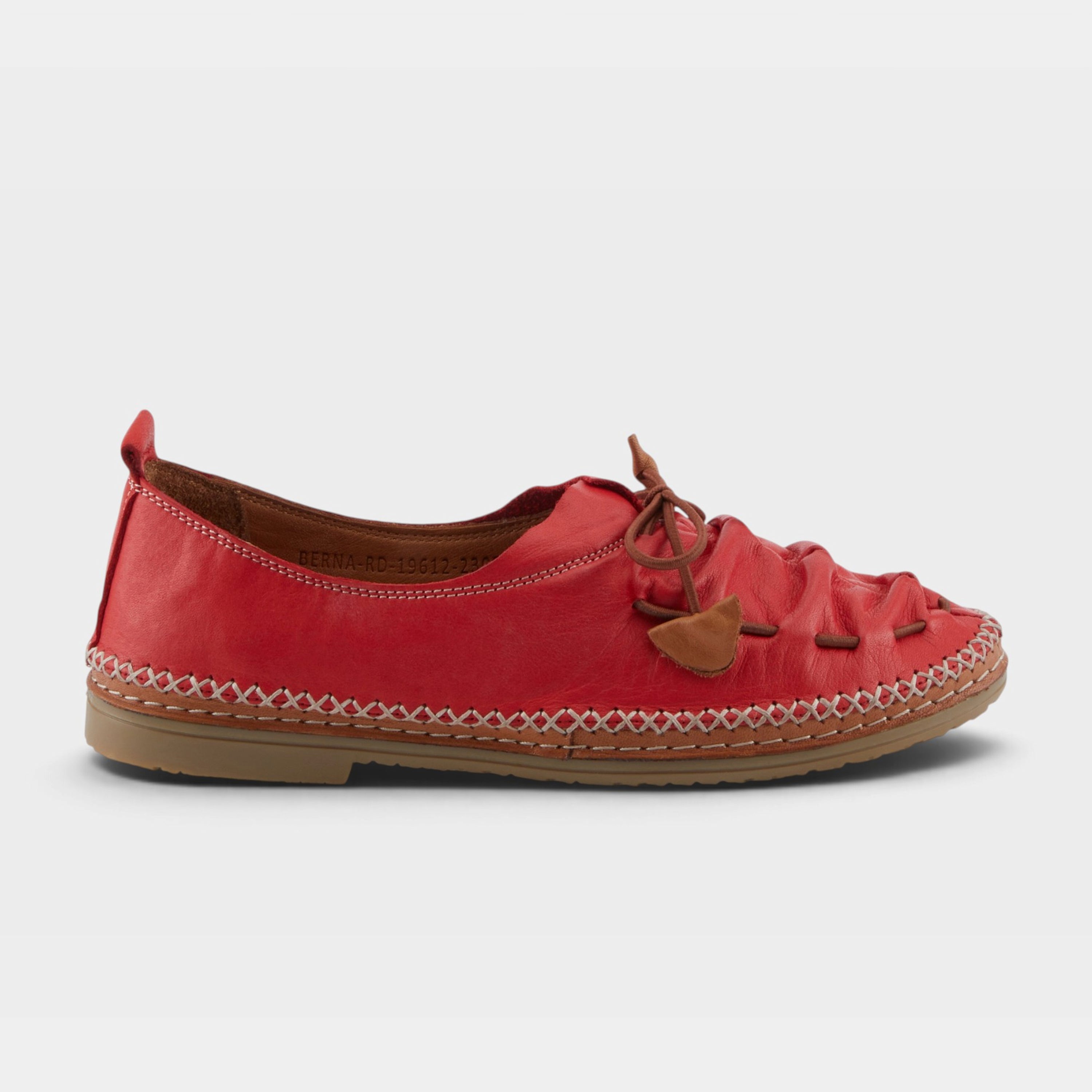 Spring Step Berna Red Shoe