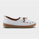 Spring Step Berna White Shoe