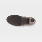 L'Artiste Bestlove boots in Brown Multi, outsole view