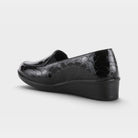 Flexus Biddey Black Croco Shoe