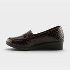 Flexus Biddey Dark Brown Croco Shoe