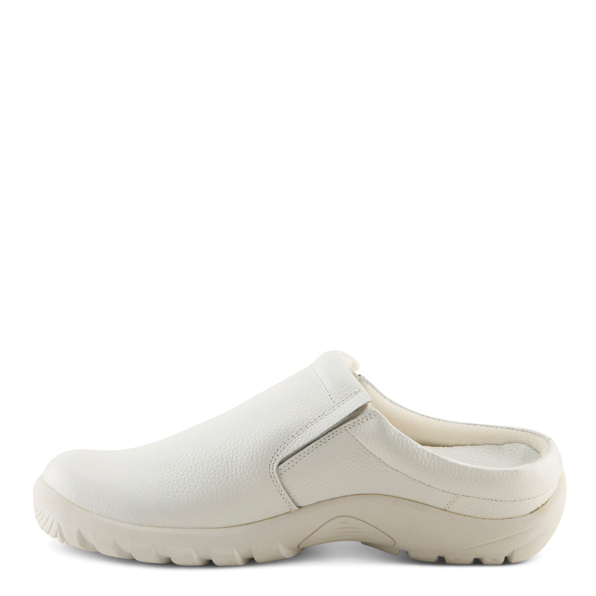 Spring Step Professional Spring Step Professional BLAINE Men's SLIP-ON SHOE slip-on shoe in white with slip-resistant outsole