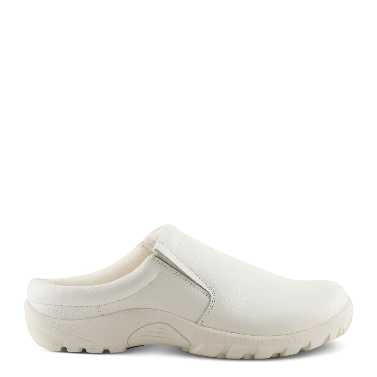Spring Step Professional Spring Step Professional BLAINE Men's SLIP-ON SHOE slip-on shoe in white with slip-resistant outsole