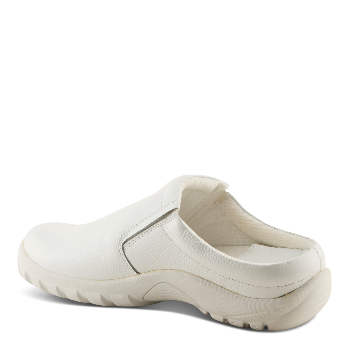 Spring Step Professional Spring Step Professional BLAINE Men's SLIP-ON SHOE slip-on shoe in white with slip-resistant outsole