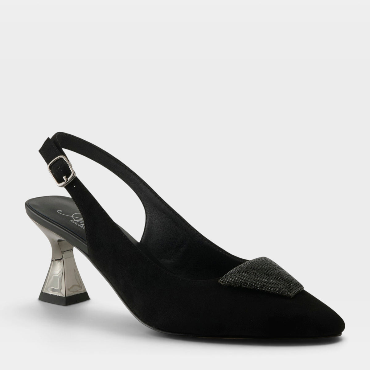 Azura Blingiton Black Shoe