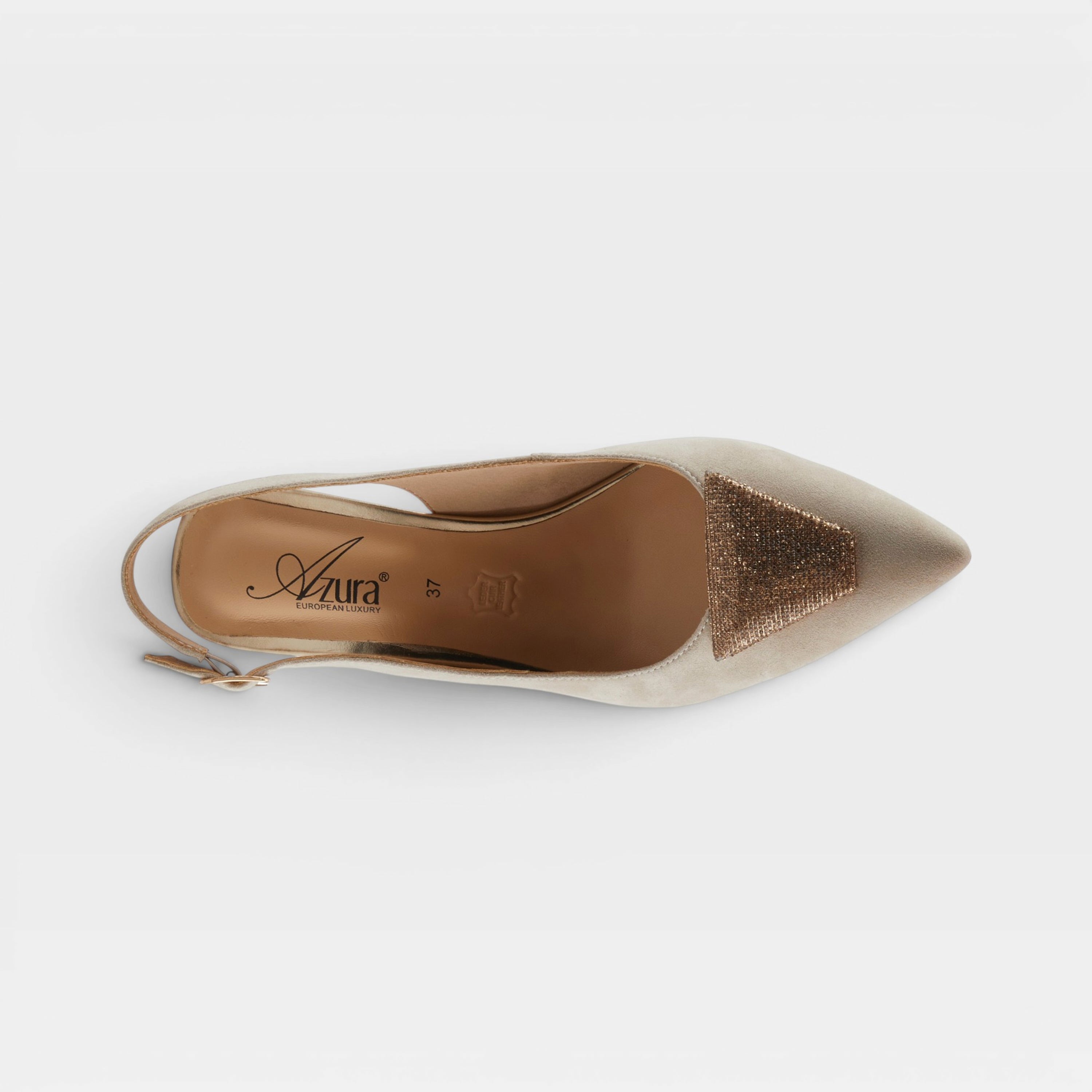 Azura Blingiton Beige Shoe