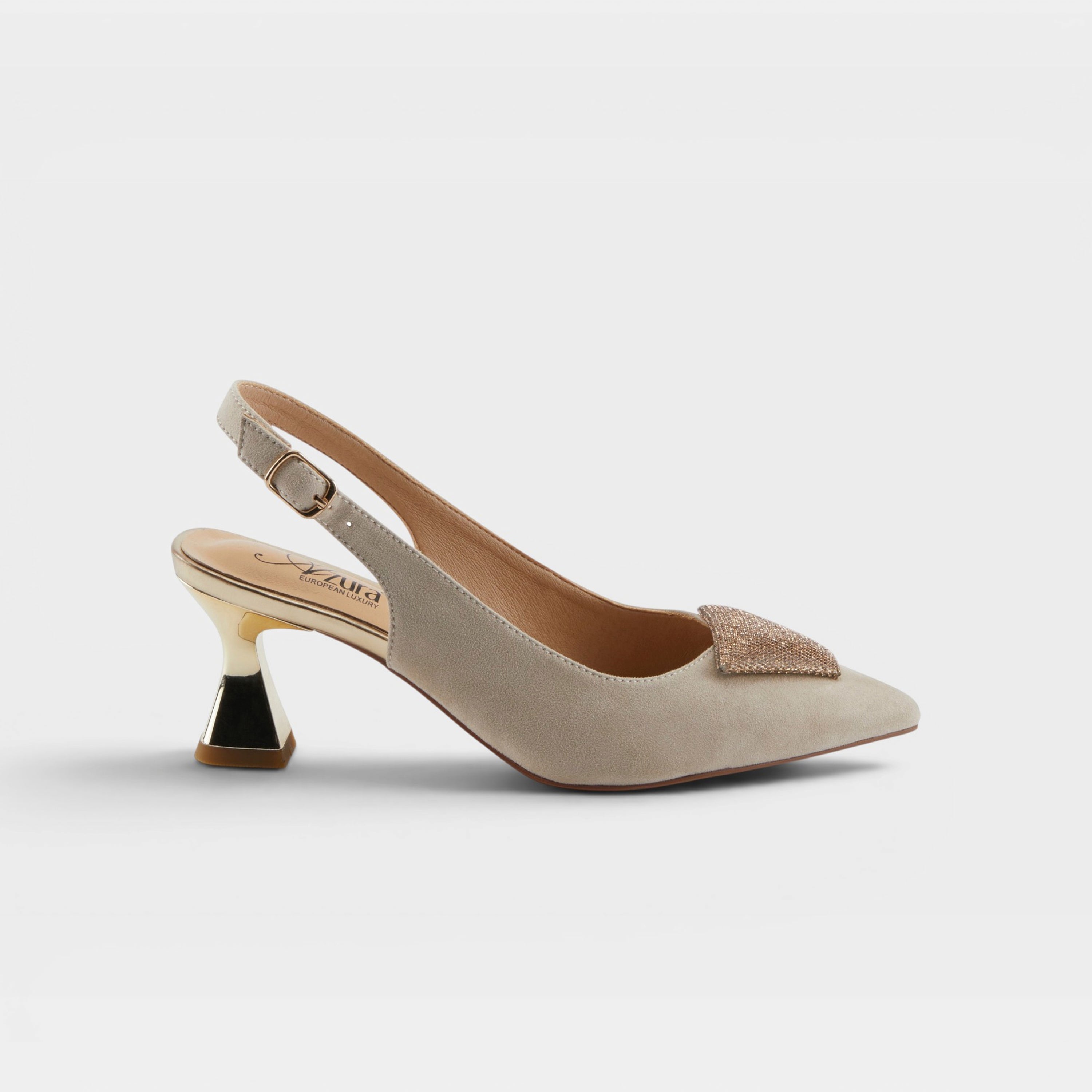 Azura Blingiton Beige Shoe