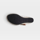 L'Artiste Blissful sandals in Ice Multi, outsole view