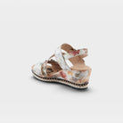 L'Artiste Blissful sandals in Ice Multi, alternate angle view