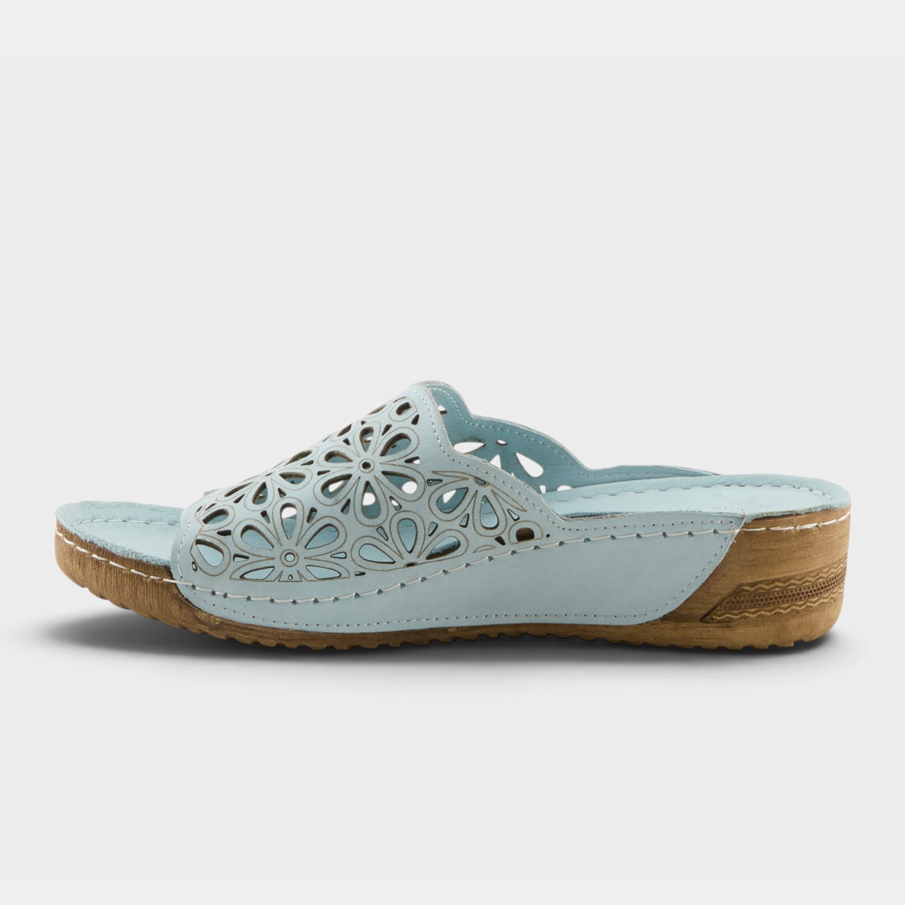 Spring Step Bloomella Sky Blue Sandal