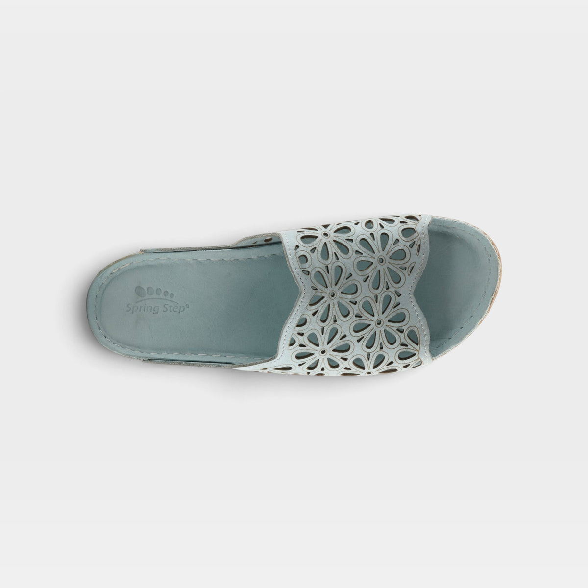 Spring Step Bloomella Sky Blue Sandal