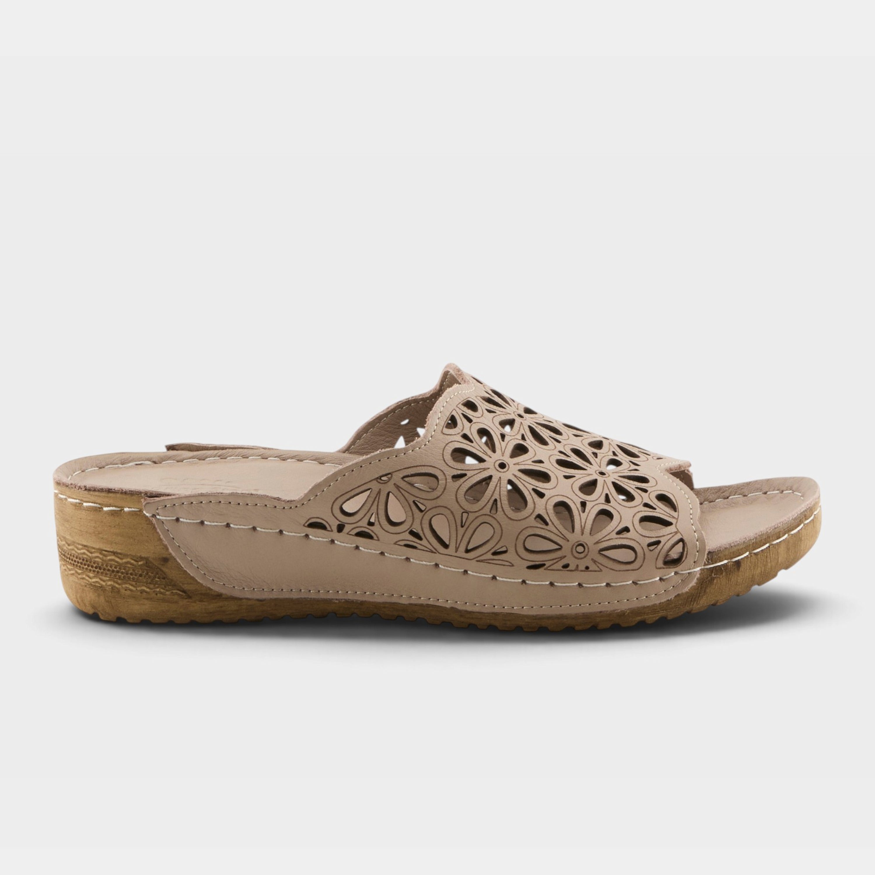Spring Step Bloomella Taupe Sandal