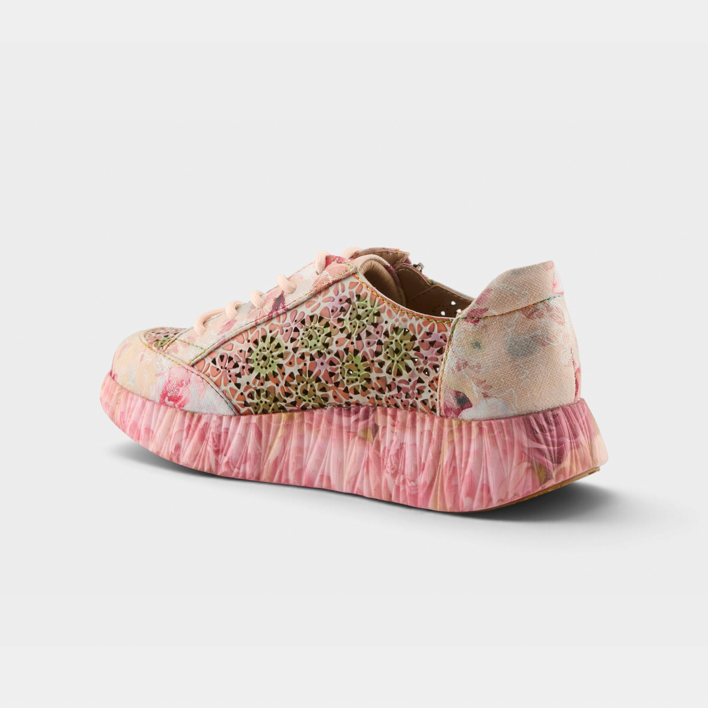 L'Artiste Bloomington sneakers in Blush Multi, alternate angle view