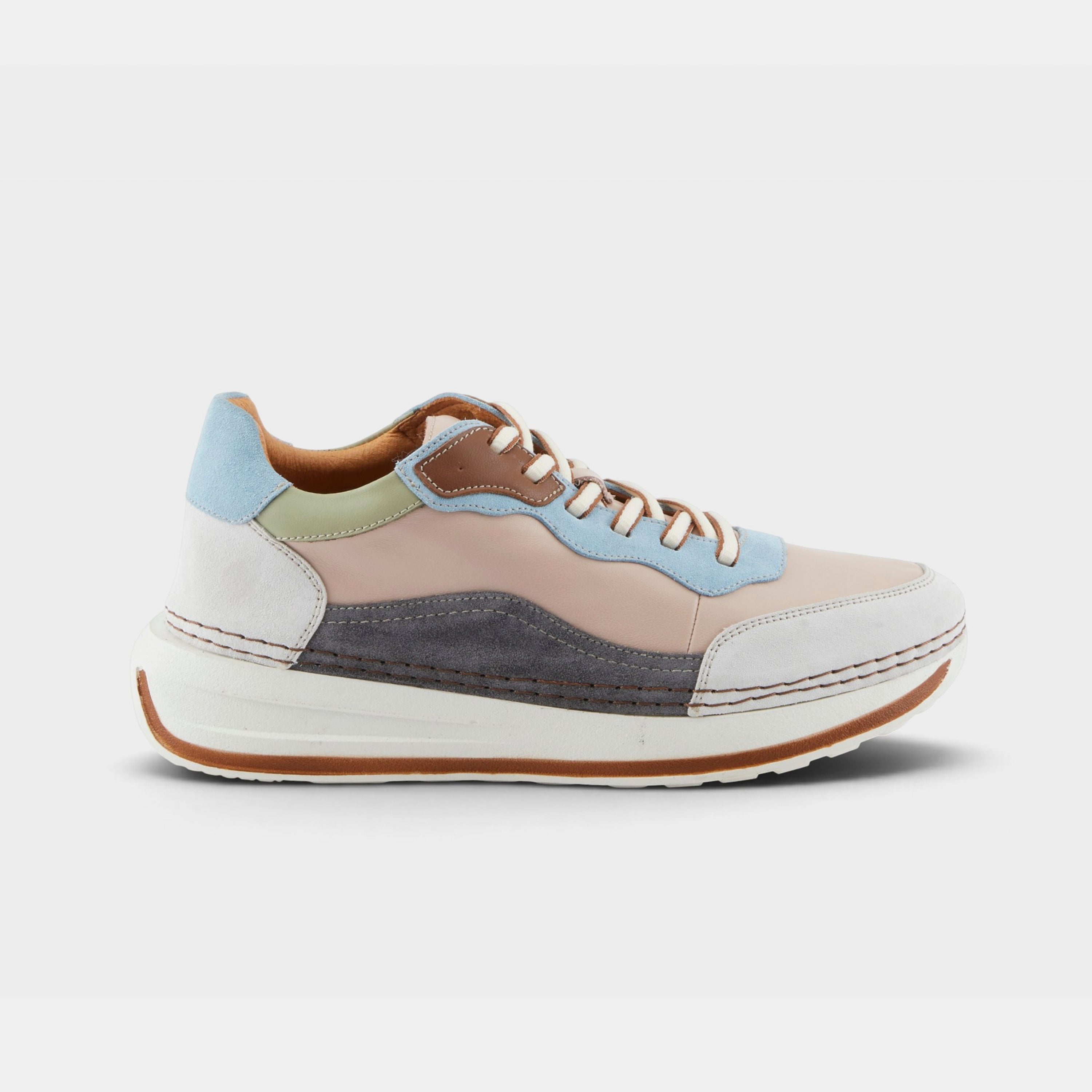 Spring Step Booker Blush Multi Sneaker