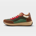 Spring Step Booker Olive Multi Sneaker