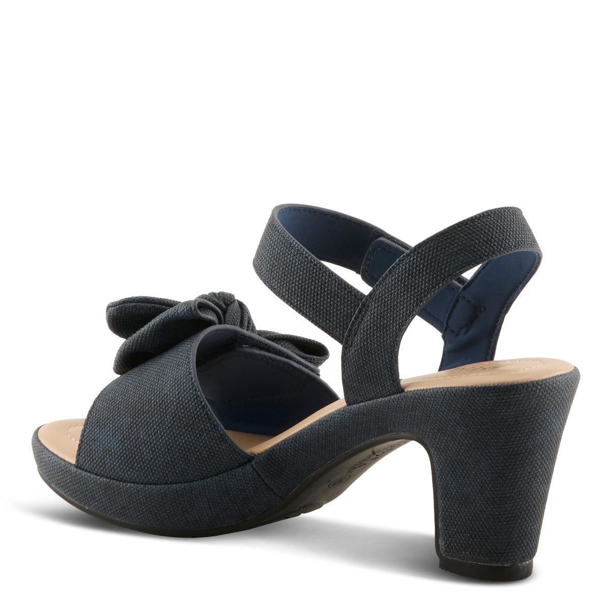 Patrizia PATRIZIA BOWDEE SANDAL sandal in dark denim blue with decorative bow detail