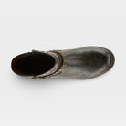L'Artiste Branchout boots in Black Multi, top view